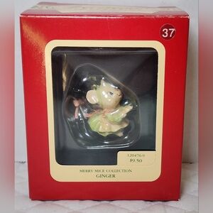 Carlton Cards Heirloom Collection 1992 Merry Mice Ginger Ornament